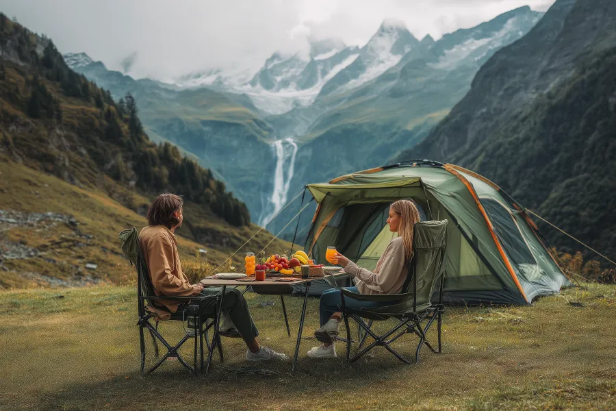 Lightweight Folding Camp Chair